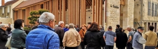 Audace architecturale et pierre en lumière, c'est le nouveau visage du Belvédère à Montbard !